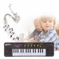 GENERICO - Teclado Musical Piano Niños Con Micrófono Juguete Pilas