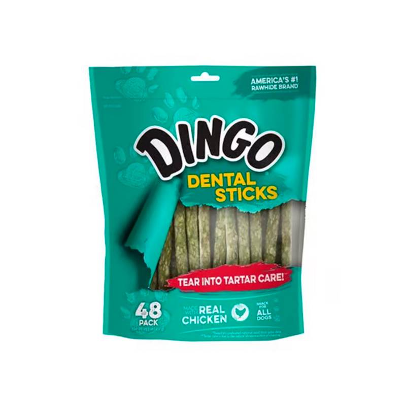 DINGO - Snack Para Perros Dingo Dental Munchy Sticks 48 Un DINGO