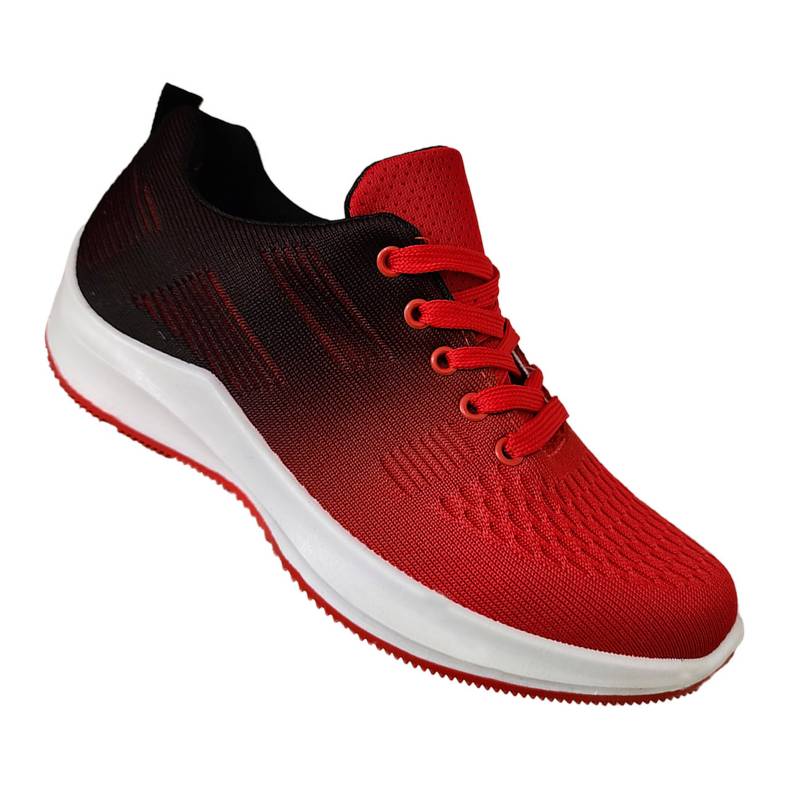 Zapatillas para caminar mujer - rojo GENERICO