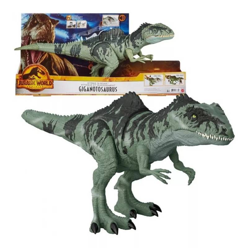 Dinosaurio Jurassic World Con Sonidos Giganotosaurus Mattel MATTEL