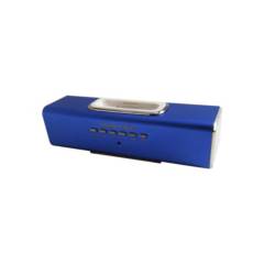 DBLUE - Mini Parlante Power Dock USB Radio FM Azul Dblue