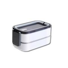 GENERICO - Fiambrera Para Microondas Bento Box Compartimientos 1400 Ml