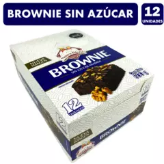 NUTRA BIEN - Brownie Sin Azúcar De Nutrabien Para Colación Caja Con 12U