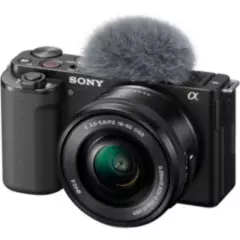 SONY - Cámara Sony ZV-E10 16-50mm kit Negro