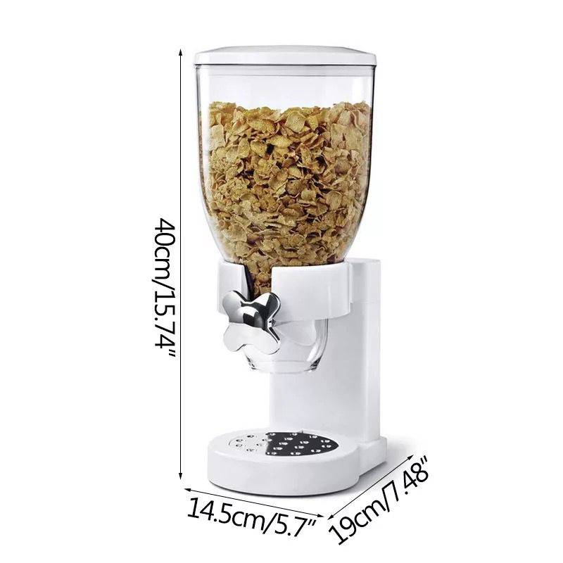 GENERICO Dispensador Cereales frutos Secos Doble 34L