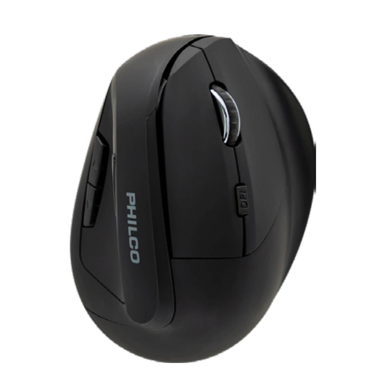 PHILCO Mouse Philco ergonómico 6 botones 2.4 ghz negro