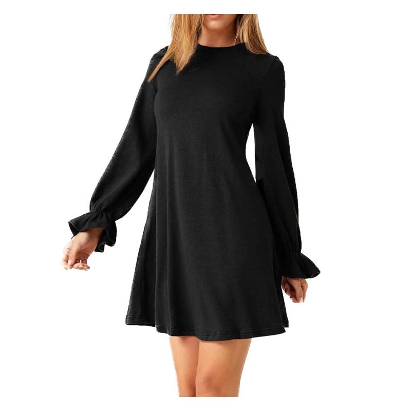 HENNE CLOTHING Vestido corto elegante de otoño-invierno 2023 falabella.com