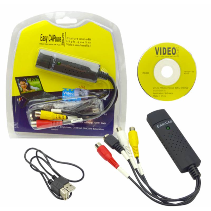 Capturadora de video RCA USB 2.0 - JG Musical