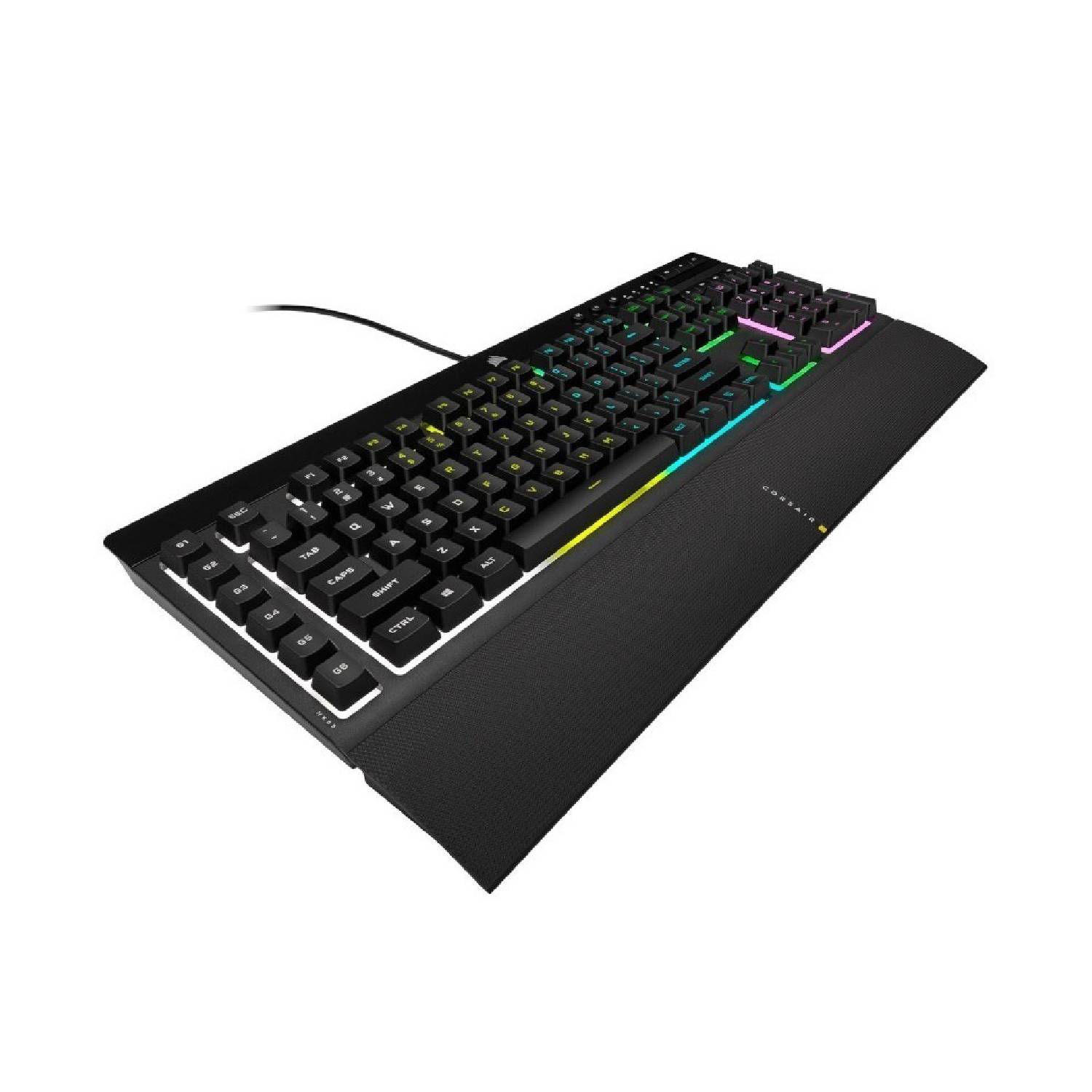 Teclado Gamer Corsair K55 PRO, RGB, USB. Color Negro.