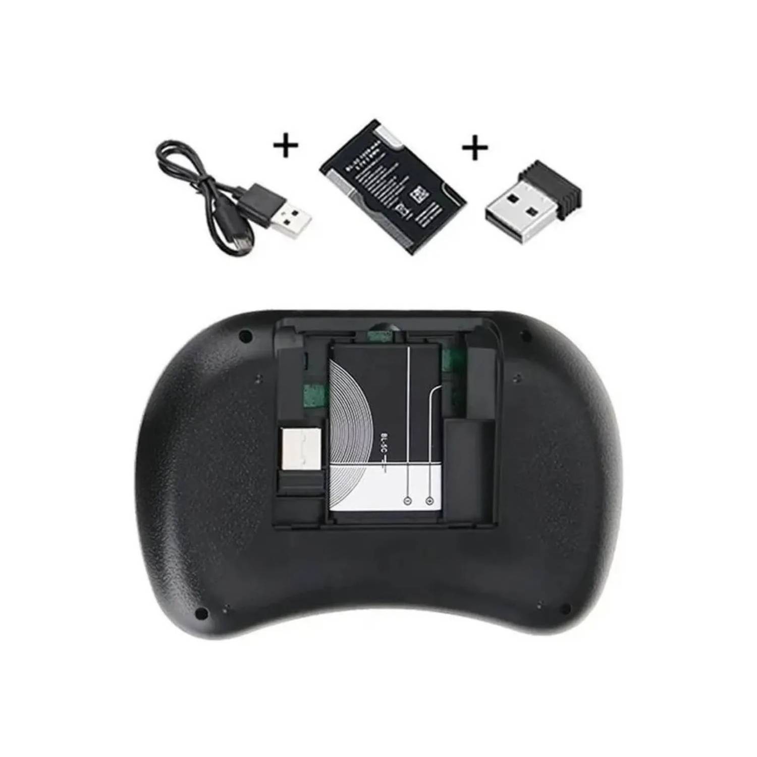 Mini Teclado Inalámbrico USB Touchpad Retroiluminado - Importadora Cuevas