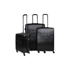 DKNY - Set 3 maletas Donna Karan New Yorker S+M+L negra DKNY