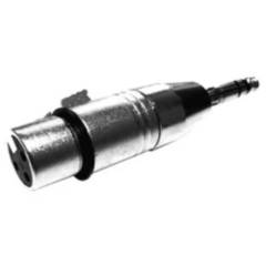 STAGELAB - Adaptador De Audio Xlr Hembra A Jack Plug 63mm Metálico