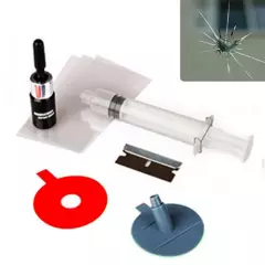 GENERICO - Kit Reparador invisible Trizaduras de parabrisas