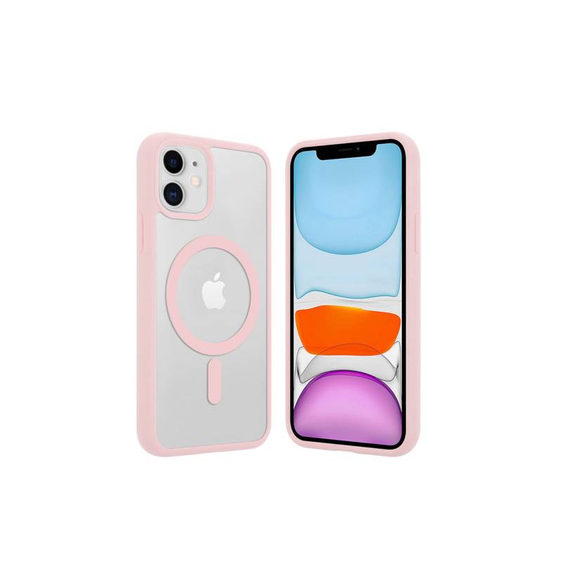 Carcasa de silicona con MagSafe para el iPhone 15 Pro Max - Color guayaba -  Apple (CL)