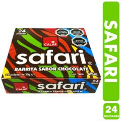 CALAF - Safari - Barras De Chocolate Calaf (Caja Con 24 Unidades)