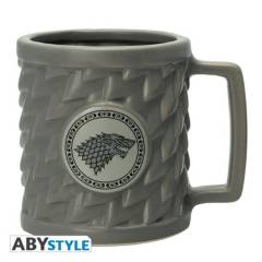 ABYSTYLE - TAZON MUG GAME OF THRONE 3D 500ML STARK