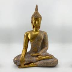 SORENTO - Figura Decorativa Buda Dorado