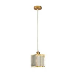 GENERICO - Lámpara Colgante Lámpara De Techo Cristal Moderna Decorativa-oro