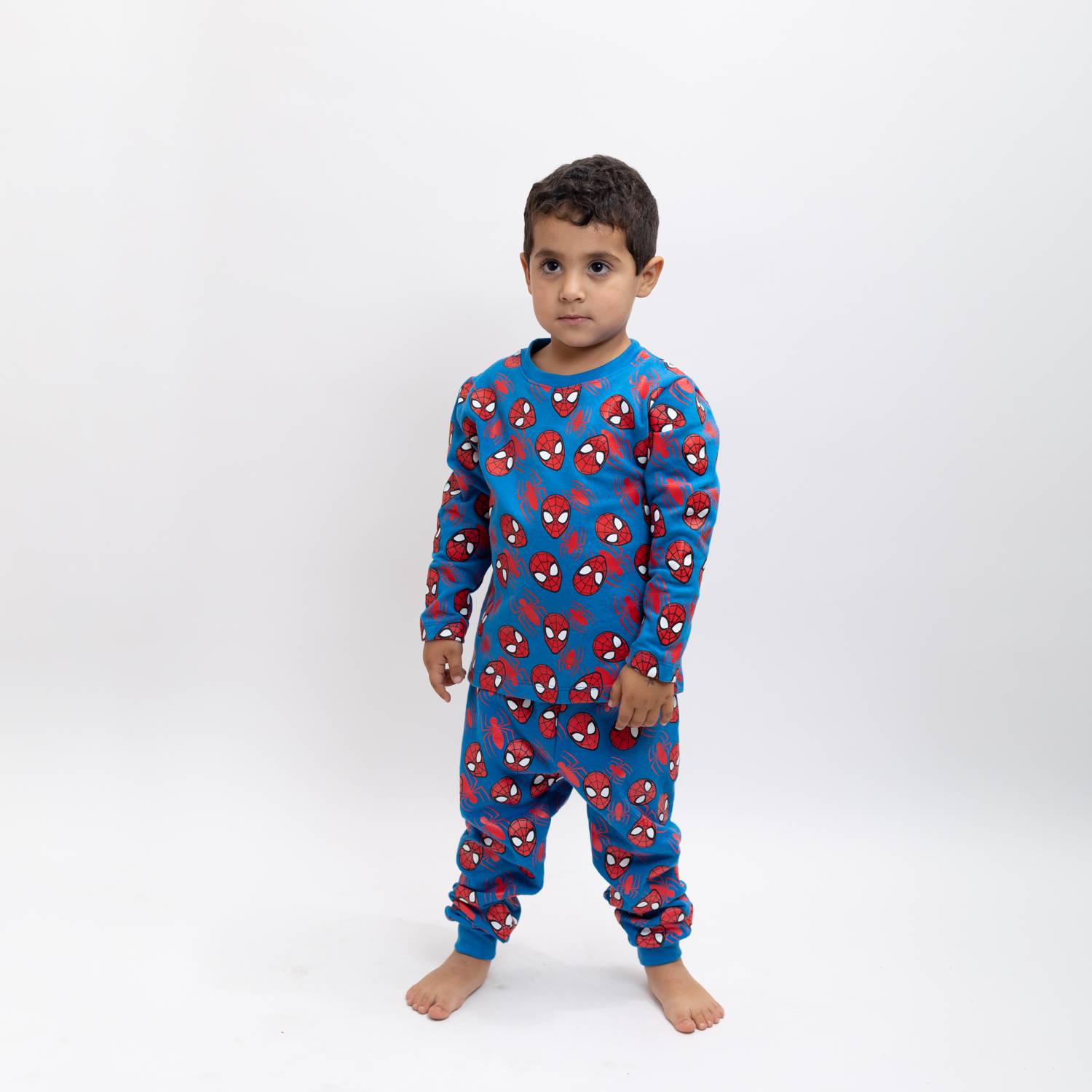 MARVEL Pijama Niño Spiderman Caritas Azul Marvel 