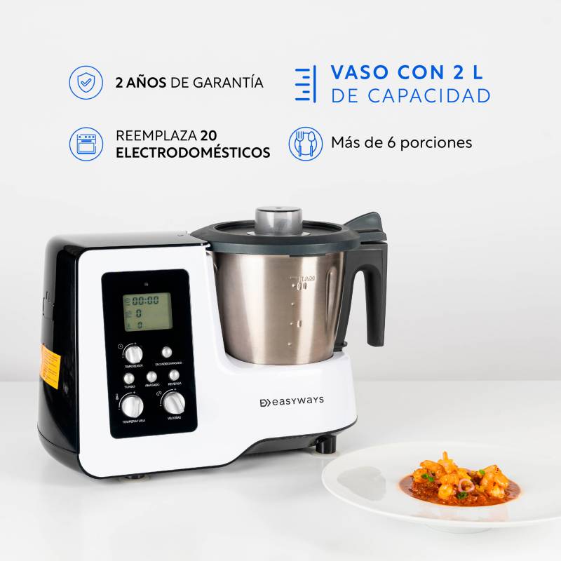 EASYWAYS Robot de Cocina Kitchen Pro 2 L EasyWays