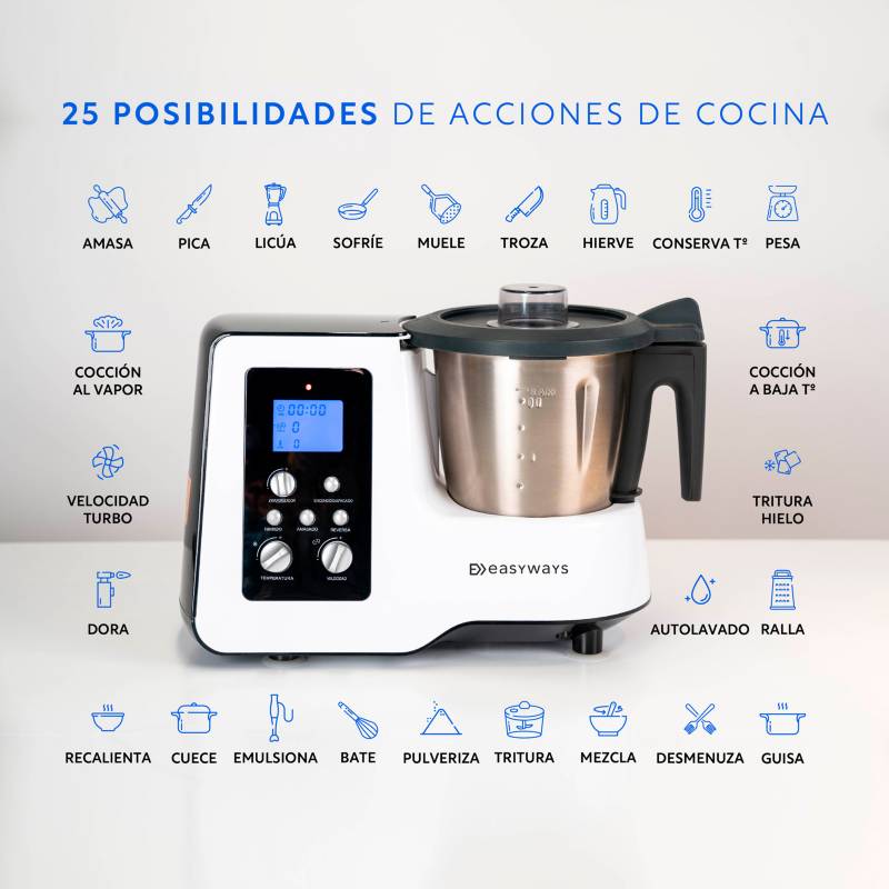 Qué se puede hacer con un robot de cocina? - Somos Falabella