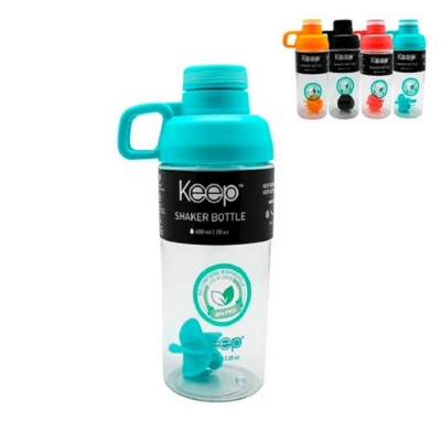 Botella Contigo Shaker Color Negro Vaso Mezclador De Proteína Tritan De 28  Oz