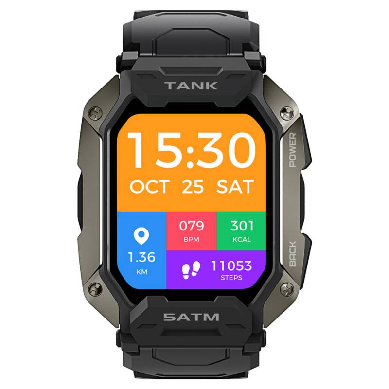 GENERICO - Reloj Inteligente Smartwatch Bluetooth KOSPET TANK M1