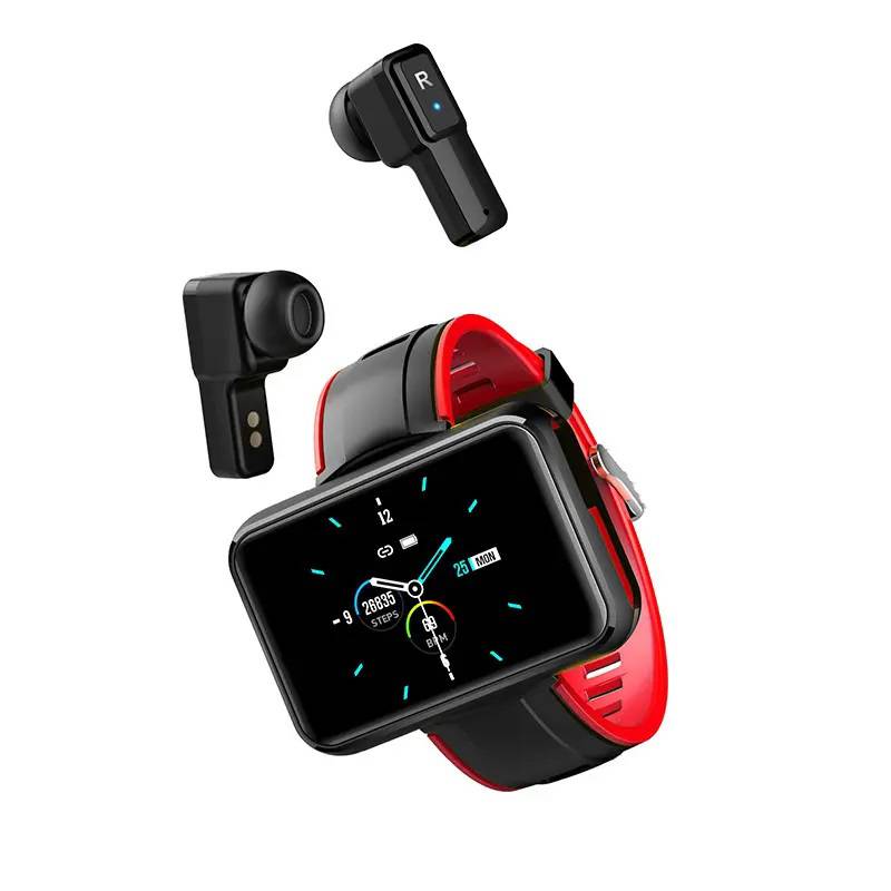 GENERICO - Reloj Inteligente Smartwatch Bluetooth con Auriculares T91