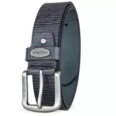 MIURA - Cinturón Miura Hombre Mod Alessandro 100 % Cuero Diseño Único