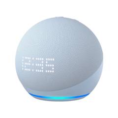 AMAZON - Parlante Inteligente Amazon Alexa Echo Dot 5 con Reloj Azul
