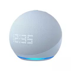 AMAZON - Parlante Inteligente Amazon Alexa Echo Dot 5 con Reloj Azul