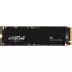 CRUCIAL - Unidad De Estado Solido Crucial P3 de 1TB, M.2, NVMe, PCIe 3.0