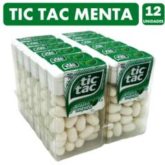 GENERICO - Tic Tac Menta - Sabor Tradicional (Caja Con 12 Unidades)