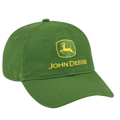 JOHN ASHFORD Gorro Jockey John Deere Importadas Logo Original Grisnegro