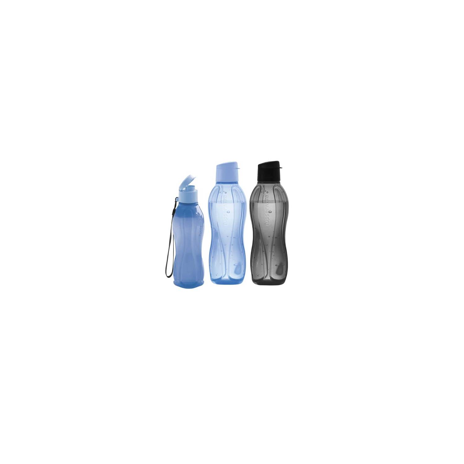 TUPPERWARE Pack 3 Botellas de Agua 750ml/500ml Tupperware Libre de