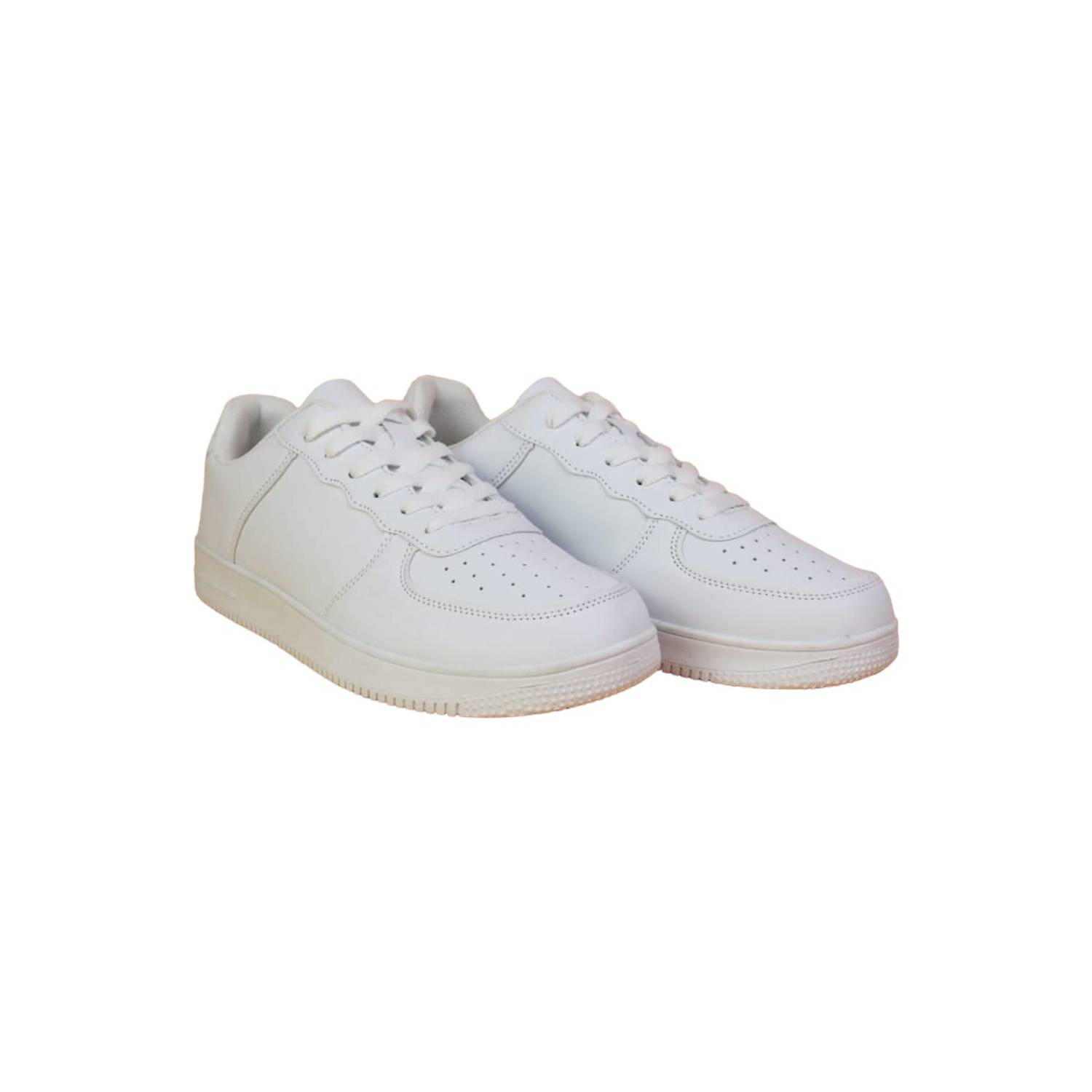 GENERICO Zapatillas Deportivas Hombre Blancas Eco Cuero…