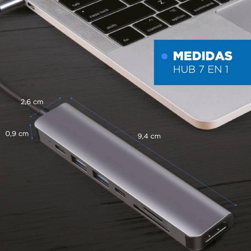 LINKON Hub Adaptador Usb C 5 en 1 Linkon Mac Macbook Wind