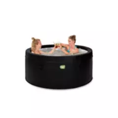 EXIT - Hot Tub Premium Spa Rígido Exit Toys Cuero Negro 2 a 3 Pers. 156x70 cm