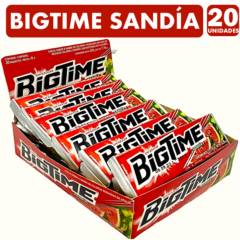 BIGTIME - Bigtime Sabor Sandia - Chicle Sin Azúcar (Caja Con 20 Un)