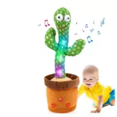 GENERICO - Cactus Bailarin Juguete Interactivo Repetidor Voz Y Musica