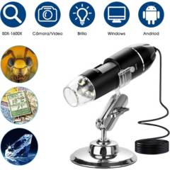 GENERICO - Microscopio digital inalámbrico USB HD cámara de inspección1600x