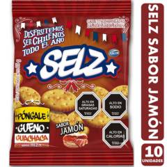 SELZ - Selz Sabor Jamón - Especial Colación (Pack De 10 Unidades)