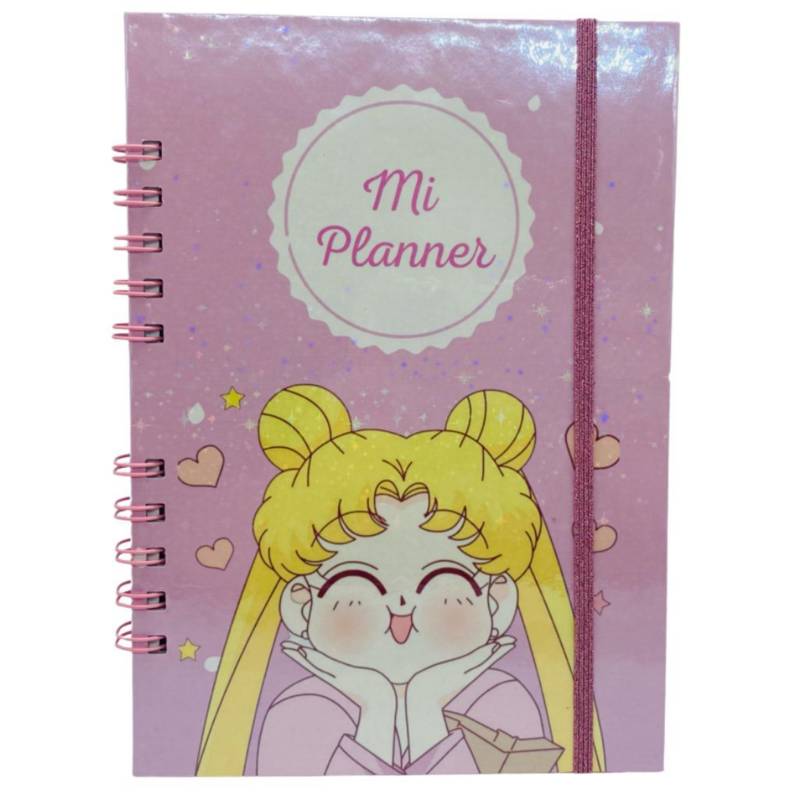 GENERICO - Planner A5 Semanal 70 Hojas Serena Sailor Moon