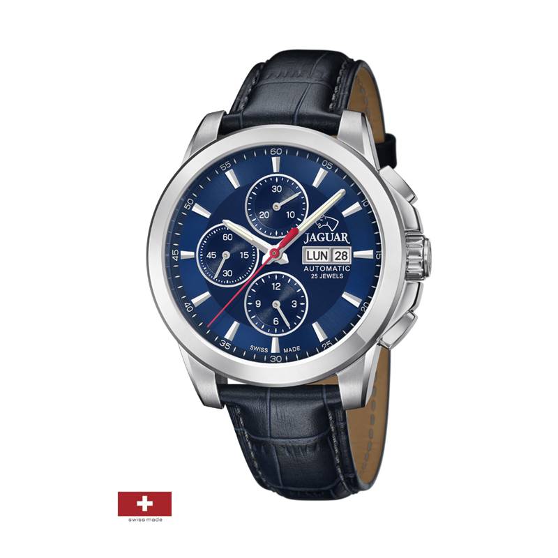 Reloj Jaguar Acero Azul Hombre