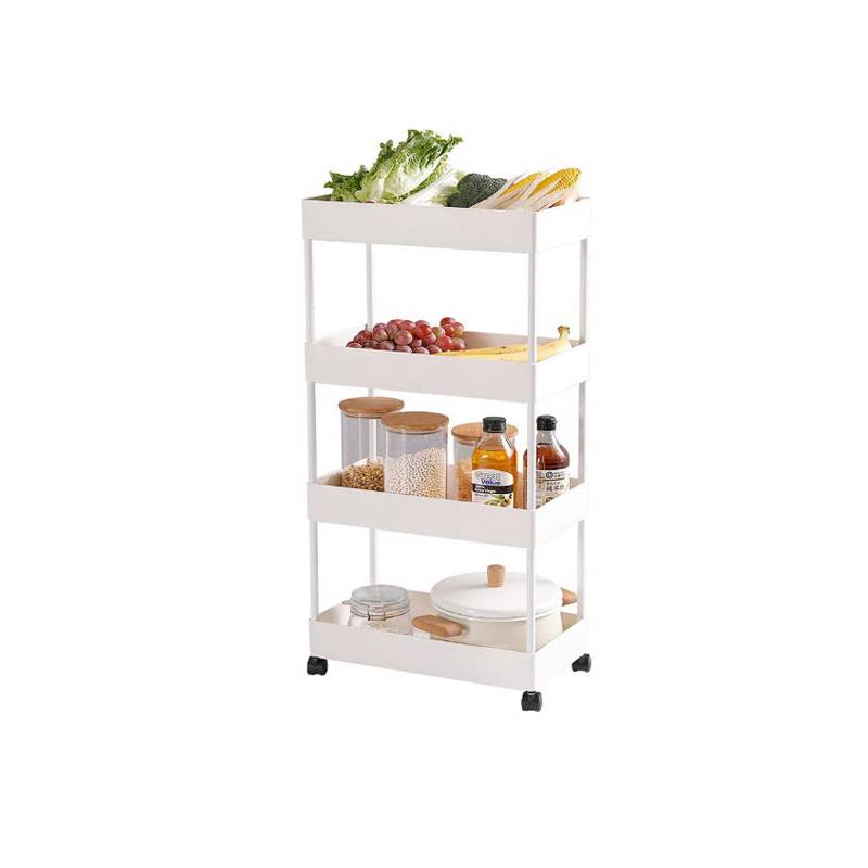 Generico Carrito Organizador Multifuncional Estante 4 Niveles Cocina 8378