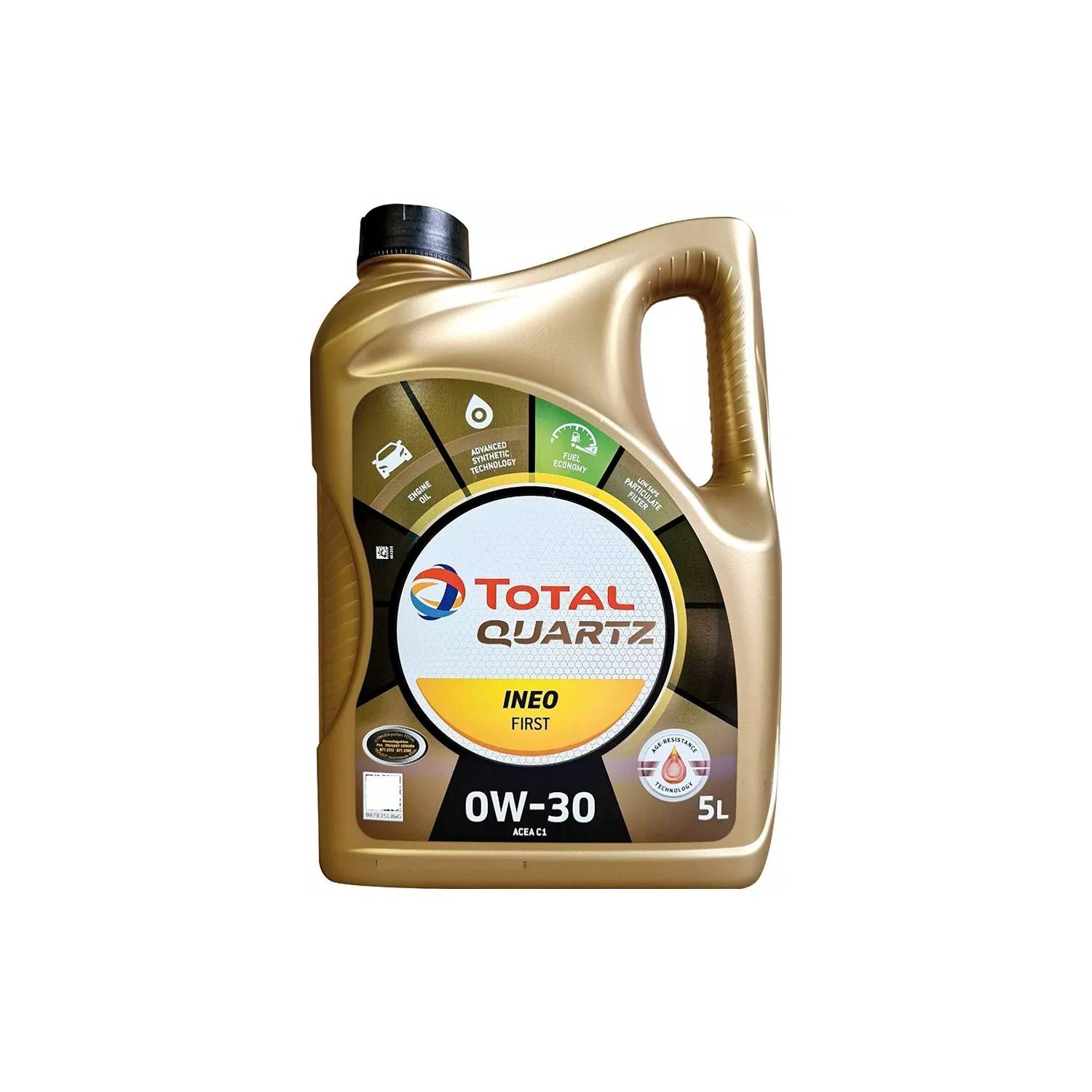 Aceite Total Quartz First 0w30 5l Para Peugeot Y Citroen