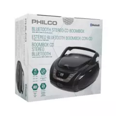 PHILCO - RADIO BOOMBOX BLUETOOTH CON CDUSB PHILCO