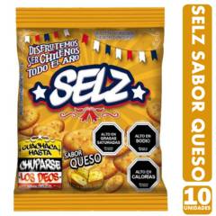 SELZ - Selz Sabor Queso - Especial Colación (Pack De 10 Unidades)
