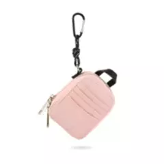 AMPHORA - Hanging monedero minichin rosado claro