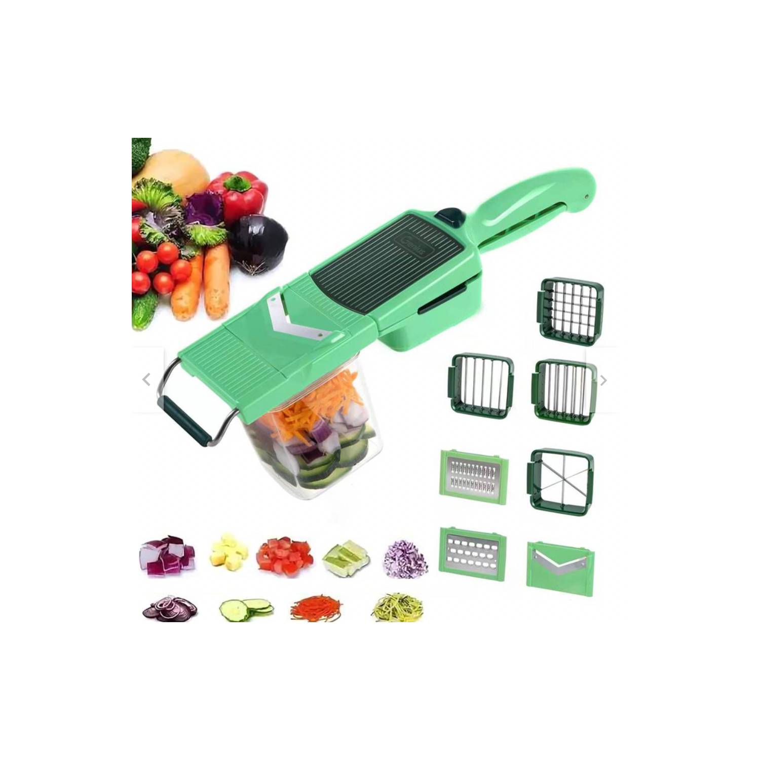 Cortador De Verduras Manual Quttin (8 X 22 Cm) con Ofertas en Carrefour